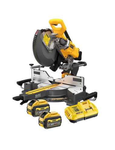 DEWALT PIŁA UKOŚNICA 305mm 2x54V 2x9,0Ah DCS781X2