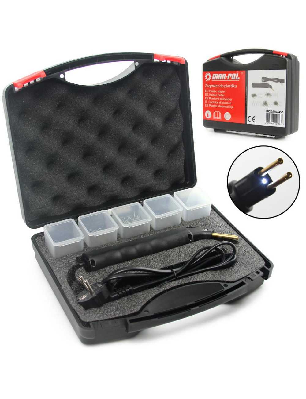 MAR-POL ZSZYWACZ DO PLASTIKU KOLBOWY MAR-POL