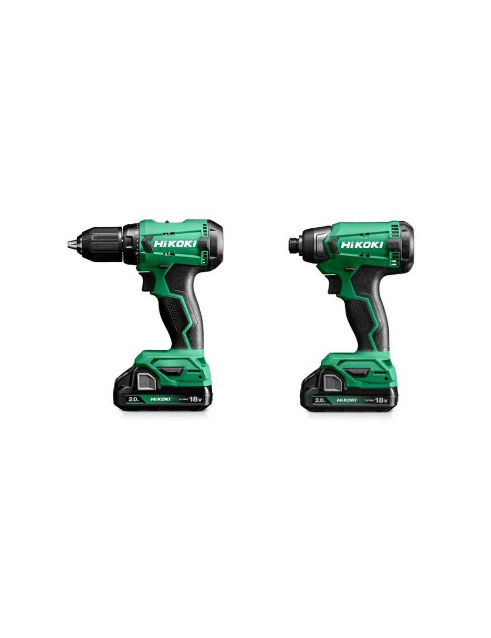 ZESTAW HIKOKI WKRĘTARKA DS18DA + ZAKRĘTARKA WH18DA 18V 2x2,0Ah KC18DAW