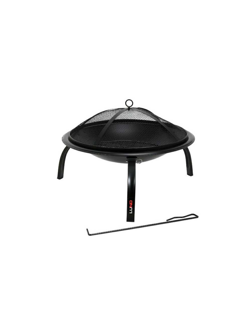 LUND PALENISKO STALOWE SKŁADANE 56x39cm