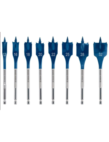 BOSCH WIERTŁO ŁOPATKOWE - KOMPLET  8szt. SELFCUT EXPERT