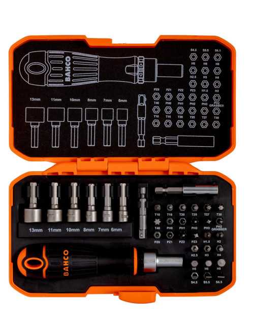 BAHCO ZESTAW 1 4" BITÓW 36el. 59 S36BCR