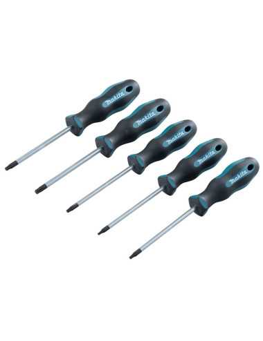 MAKITA ZESTAW WKRĘTAKÓW  5szt. TORX (T10, T15, T20, T25, T30)