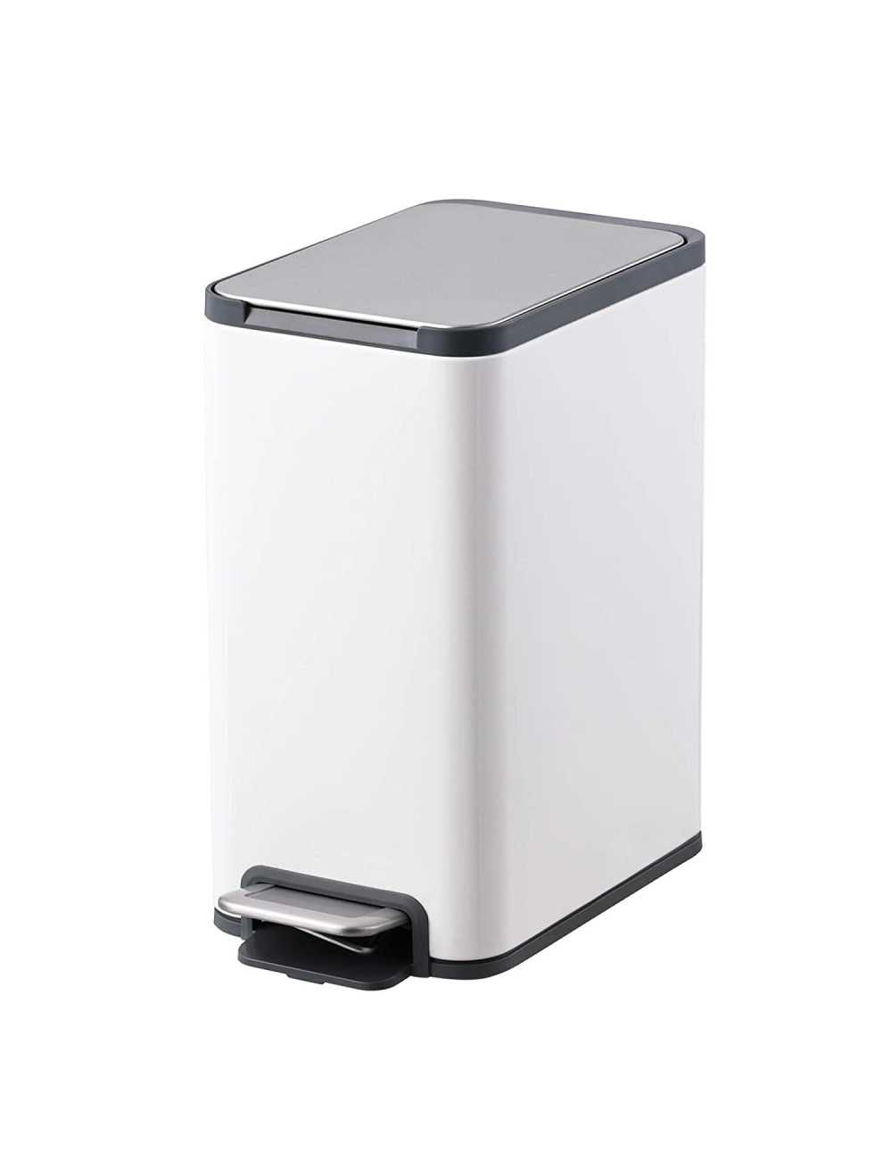 CURVER KOSZ NA ŚMIECI SLIM BIN 40L  IML METALIZOWANY