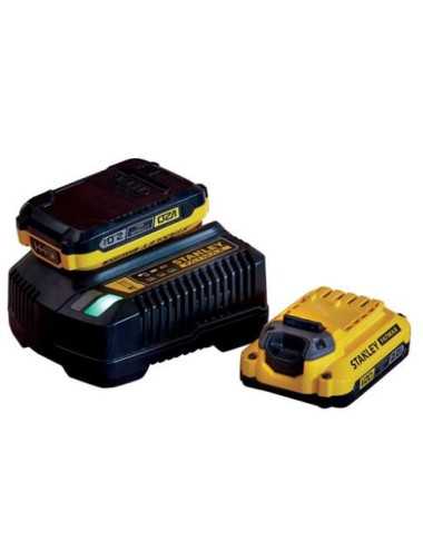 STANLEY  AKUMULATOR V20 2,0Ah + ŁADOWARKASFMCB12D2