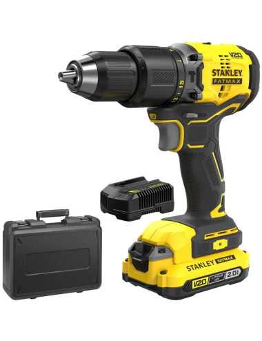 STANLEY  WKRĘTARKA UDAROWA V20 SFMCD715D1K 1x2,0Ah BL KUFER