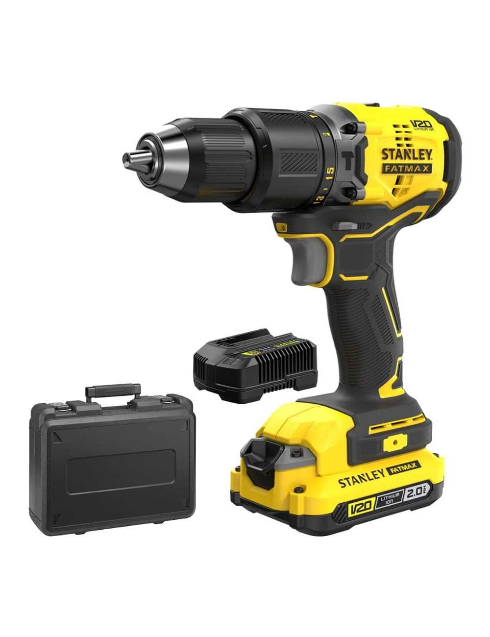 STANLEY  WKRĘTARKA UDAROWA V20 SFMCD715D1K 1x2,0Ah BL KUFER