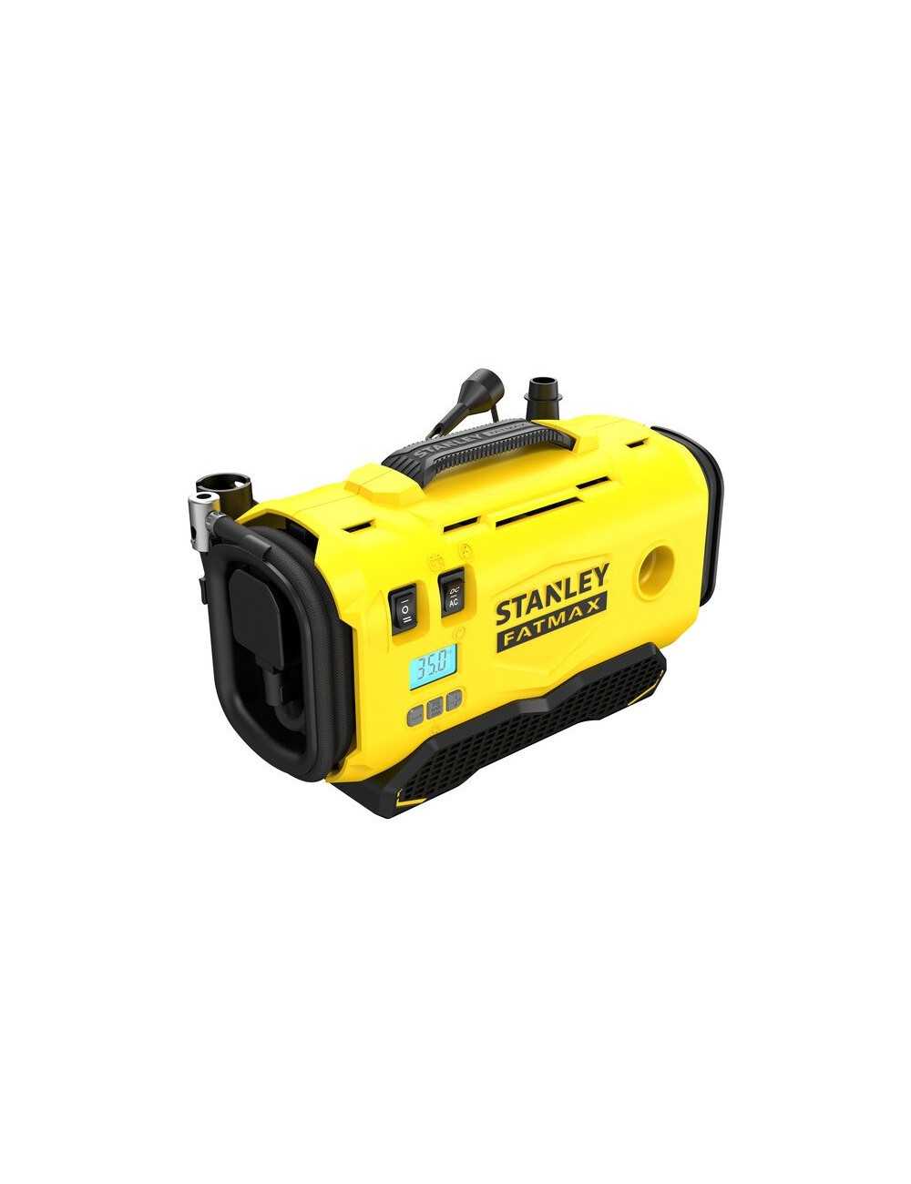 STANLEY  KOMPRESOR V20 SFMCE520B 3 ŹRÓDŁA ZASILANIA
