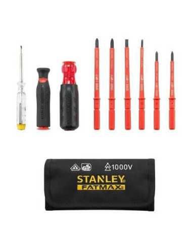 STANLEY WKRĘTAKI 10cz. VDE (2PH+2PZ+2PŁ+TESTER)
