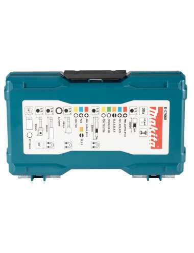 MAKITA ZESTAW BITÓW I KLUCZY NASADAOWYCH 30szt.