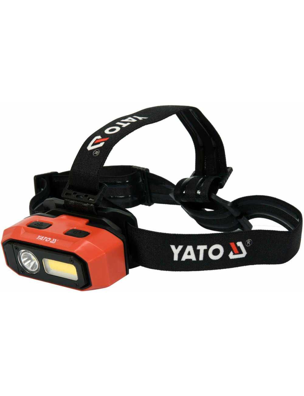 YATO LATARKA CZOŁOWA 800LM AKU. CZUJNIK RUCHU YT-08594