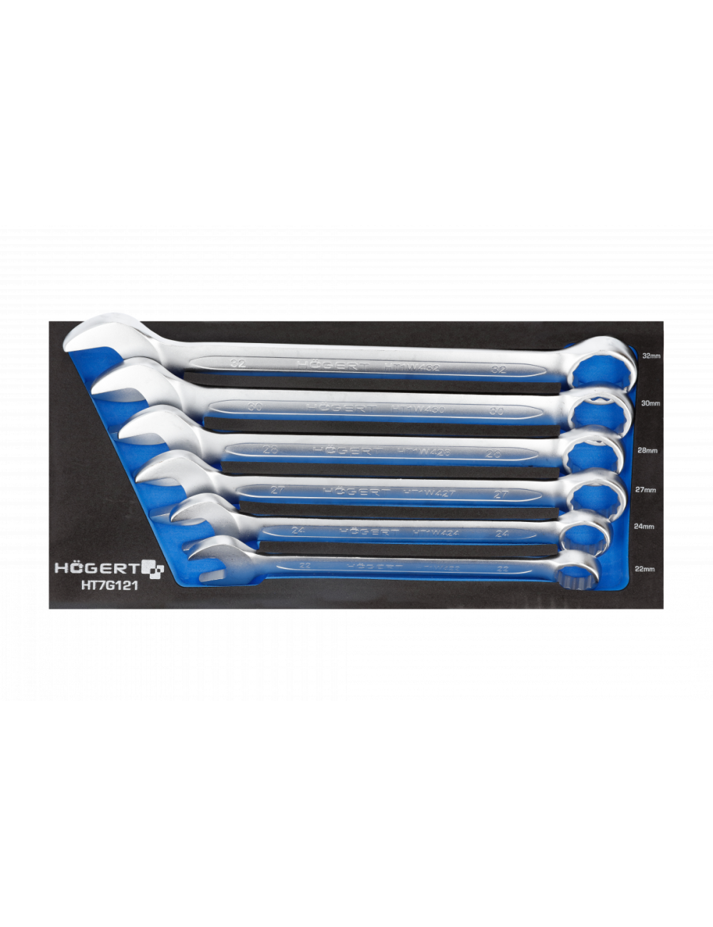 HOEGERT KLUCZ  KOMPLET PŁ-OCZ. 6szt. WKŁAD EVA