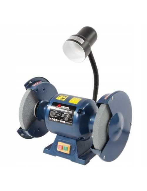 MAGNUM SZLIFIERKA STOŁOWA Z LAMPKĄ 550W 230V 200x20x16