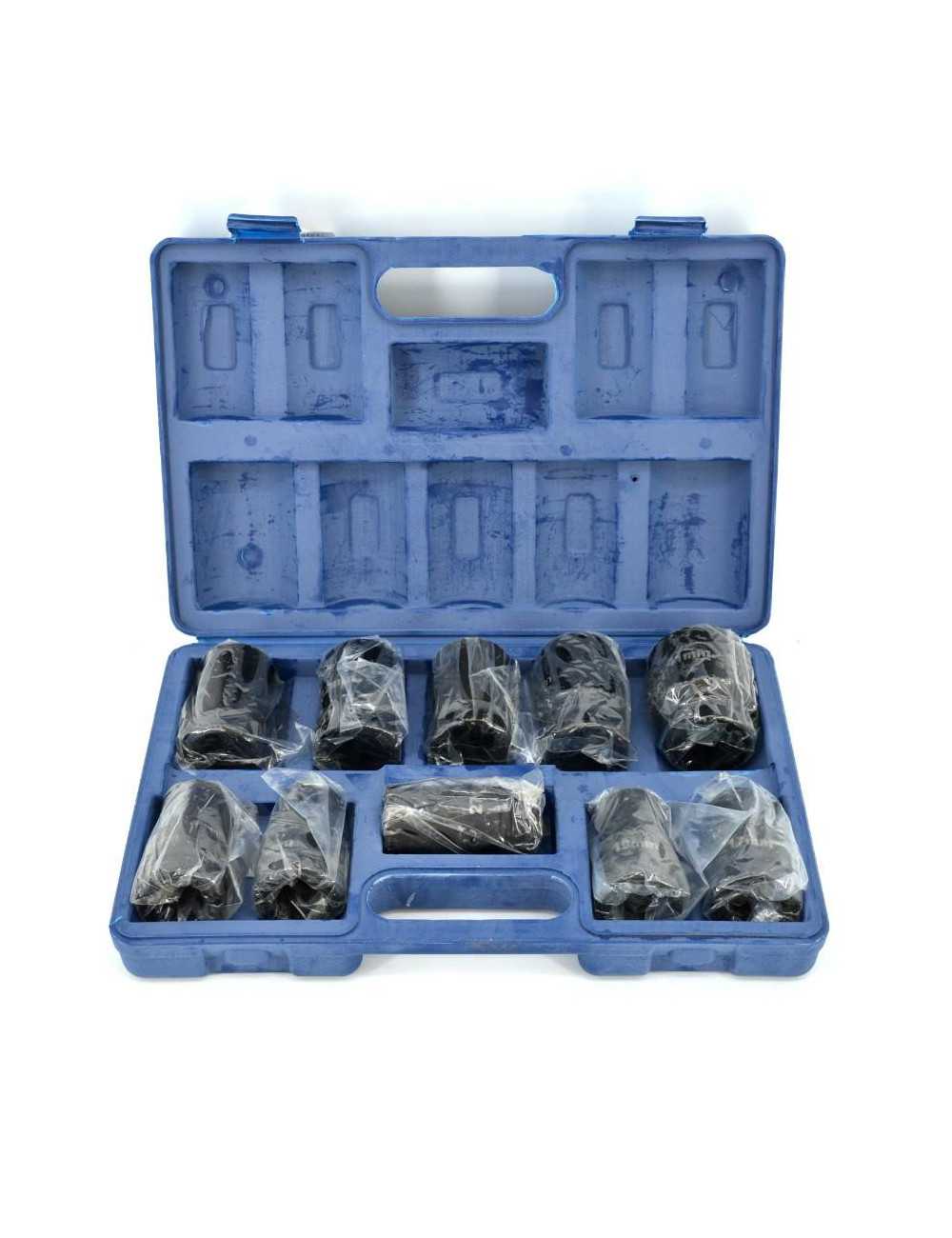 SILVER ZESTAW NASADEK UDAROWYCH 1" 10cz. 17-41mm