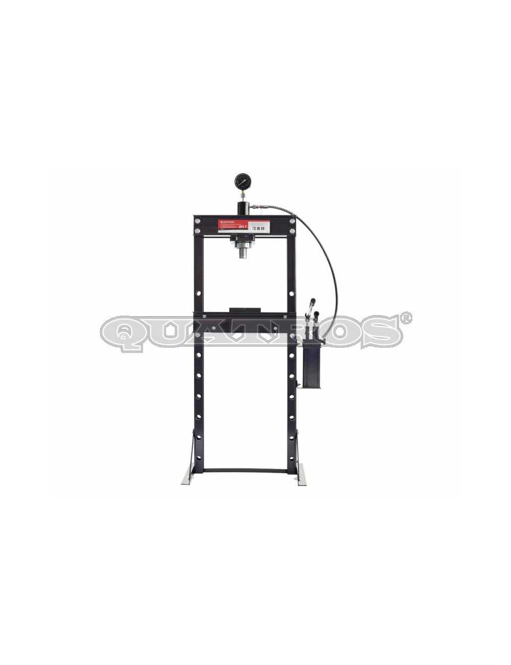 QUATROS PRASA HYDRAULICZNA Z MANOMETREM 20T