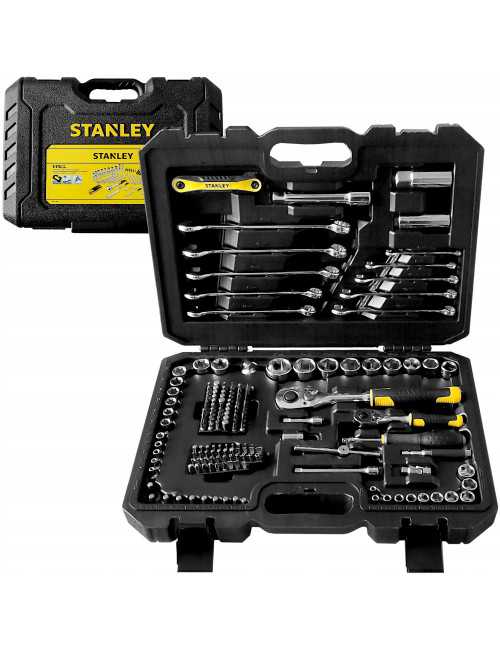 Zestaw narzędzi 1 4" 1 2" 175el. w walizce Stanley STMT17380-1