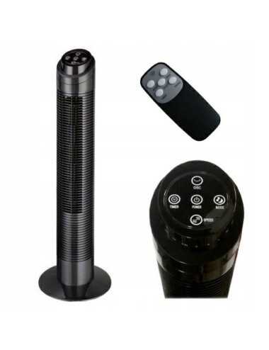 VOLTENO WENTYLATOR TUBA CZARNY + PILOT