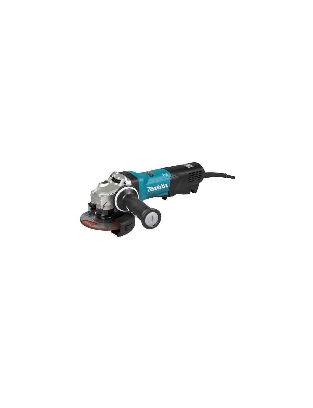 MAKITA SZLIFIERKA KĄTOWA 125mm  GA5093X01 1900W WŁĄCZNIK ŁOPATKOWY REG.OBR HAMULEC