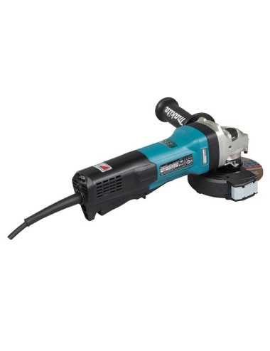 MAKITA SZLIFIERKA KĄTOWA 125mm  GA5093X01 1900W WŁĄCZNIK ŁOPATKOWY REG.OBR HAMULEC