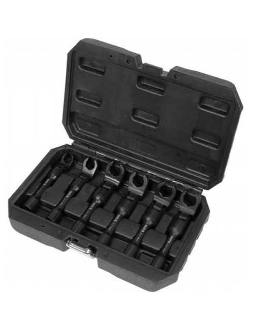 YATO KLUCZE PRZEGUBOWE OCZKOWE OTWARTE 3 8"  KOMPLET  6el.