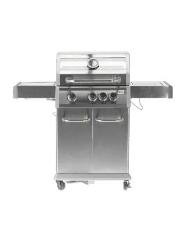YATO GRILL GAZOWY 3+1 STAL NIERDZEWNA 11,5KW SZYBA