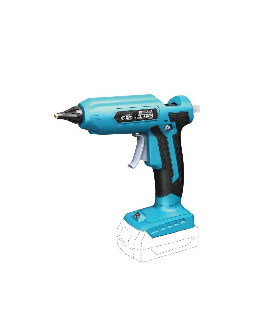 DEDRA PISTOLET DO KLEJU 18V