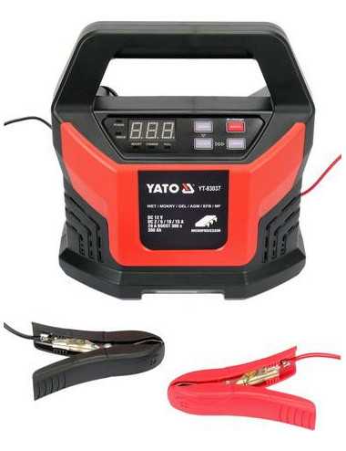 YATO PROSTOWNIK ELEKTRONICZNY 12V 2 6 10 15 20A YT-83037