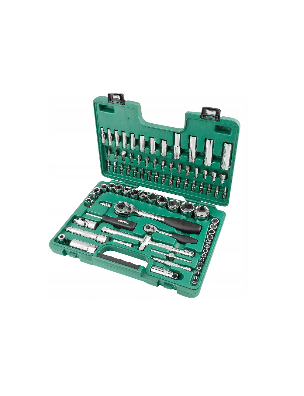 SATA ZESTAW KLUCZY 88el  1 2" 1 4"