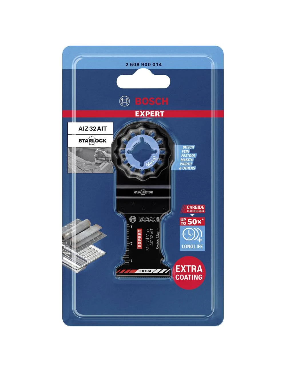 Brzeszczot do narzędzi wielofunkcyjnych AIZ 32 AIT 40x32mm Bosch EXPERT MetalMax AIZ 32 AIT