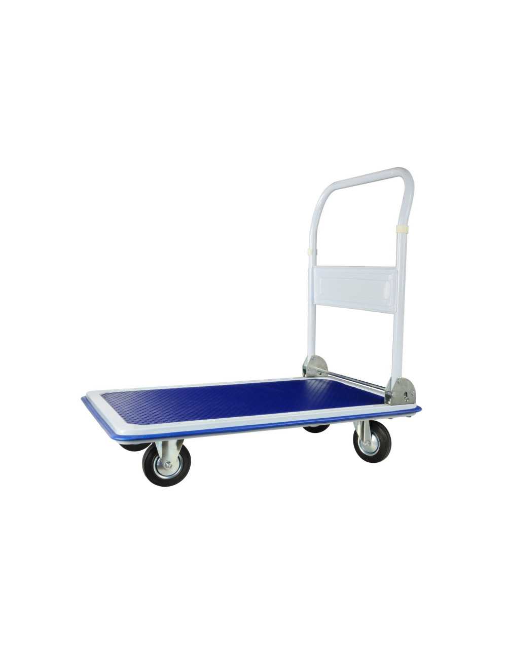 AWTOOLS WÓZEK MAGAZYNOWY 4-KOŁOWY 300KG PLATFORMA 90x60cm