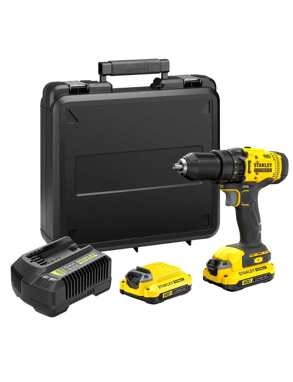 STANLEY WKRĘTARKA V20 SFMCD700C2K 50Nm 2x1,5Ah KUFER