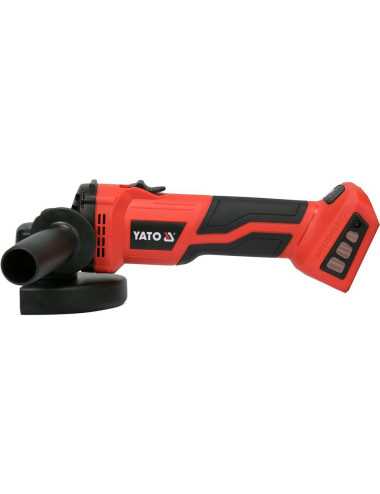 YATO SZLIFIERKA KĄTOWA 18V REGULACJA OBROTÓW YT-828293