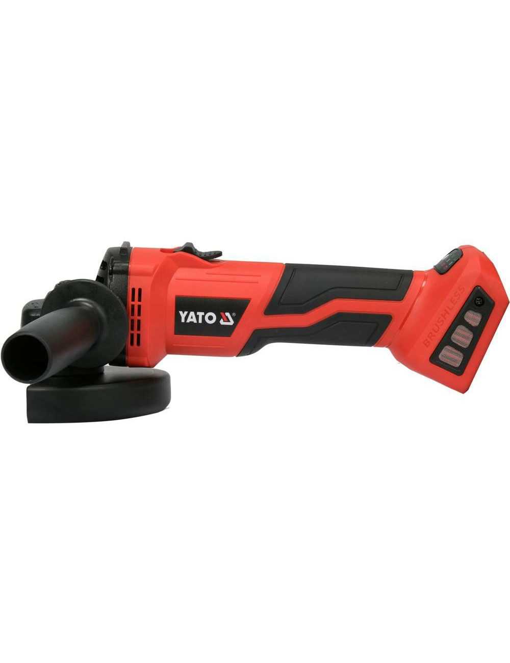 YATO SZLIFIERKA KĄTOWA 18V REGULACJA OBROTÓW YT-828293