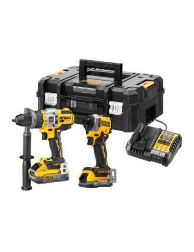 DEWALT ZESTAW COMBO 18V DCK2052H2T (DCD805+DCF850) 2x5,0Ah POWERSTACK TSTAK