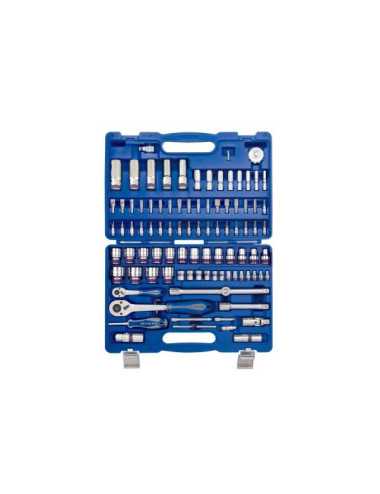 KING TONY ZESTAW KLUCZY NASADOWYCH 96cz. 1 4"-1 2"  12-KĄTNE