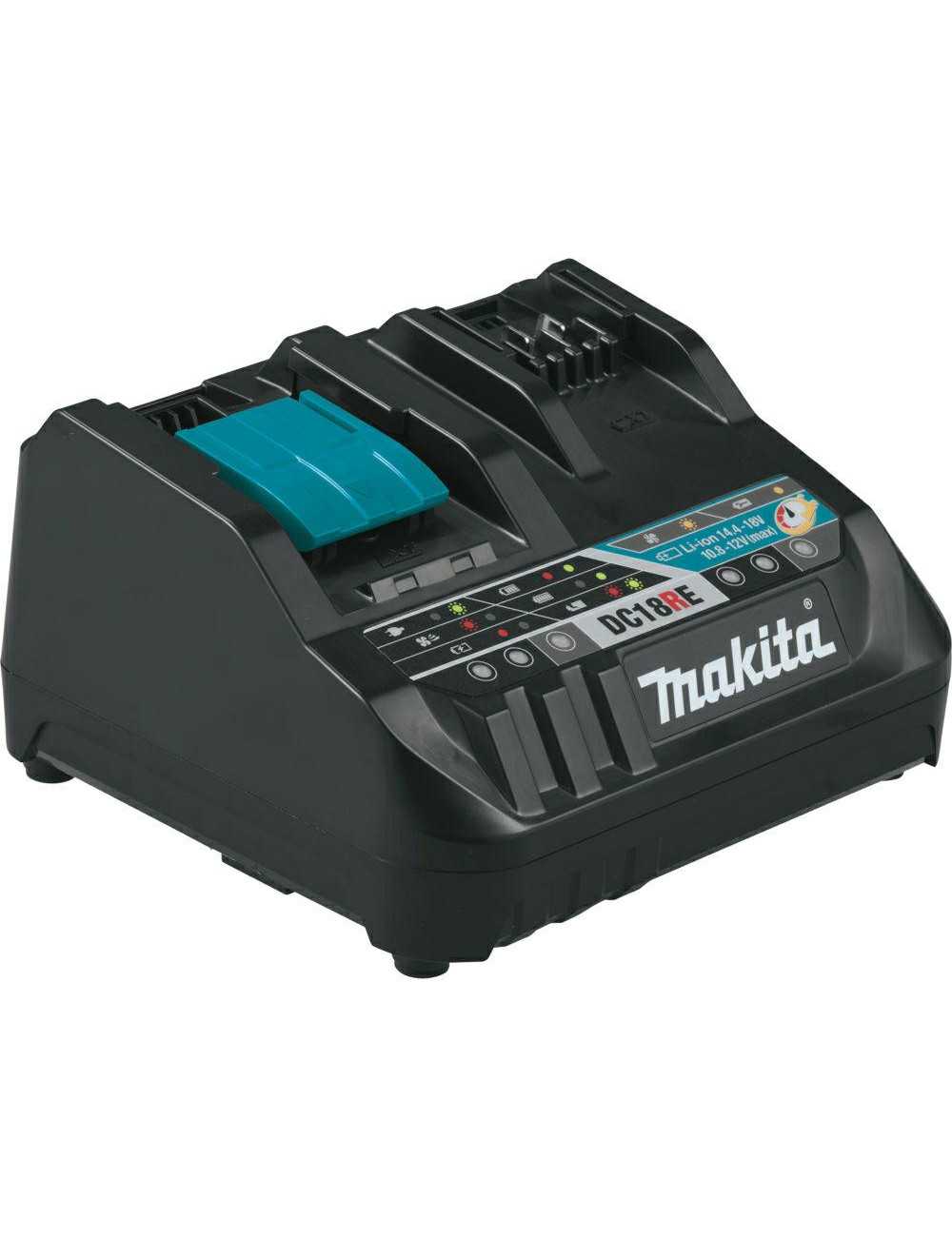 MAKITA ŁADOWARKA DC18RE 2-GNIAZDOWA, LXT+CXT