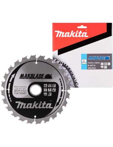 MAKITA PIŁA TARCZOWA  216x30x24z MAKBLADE DREWNO