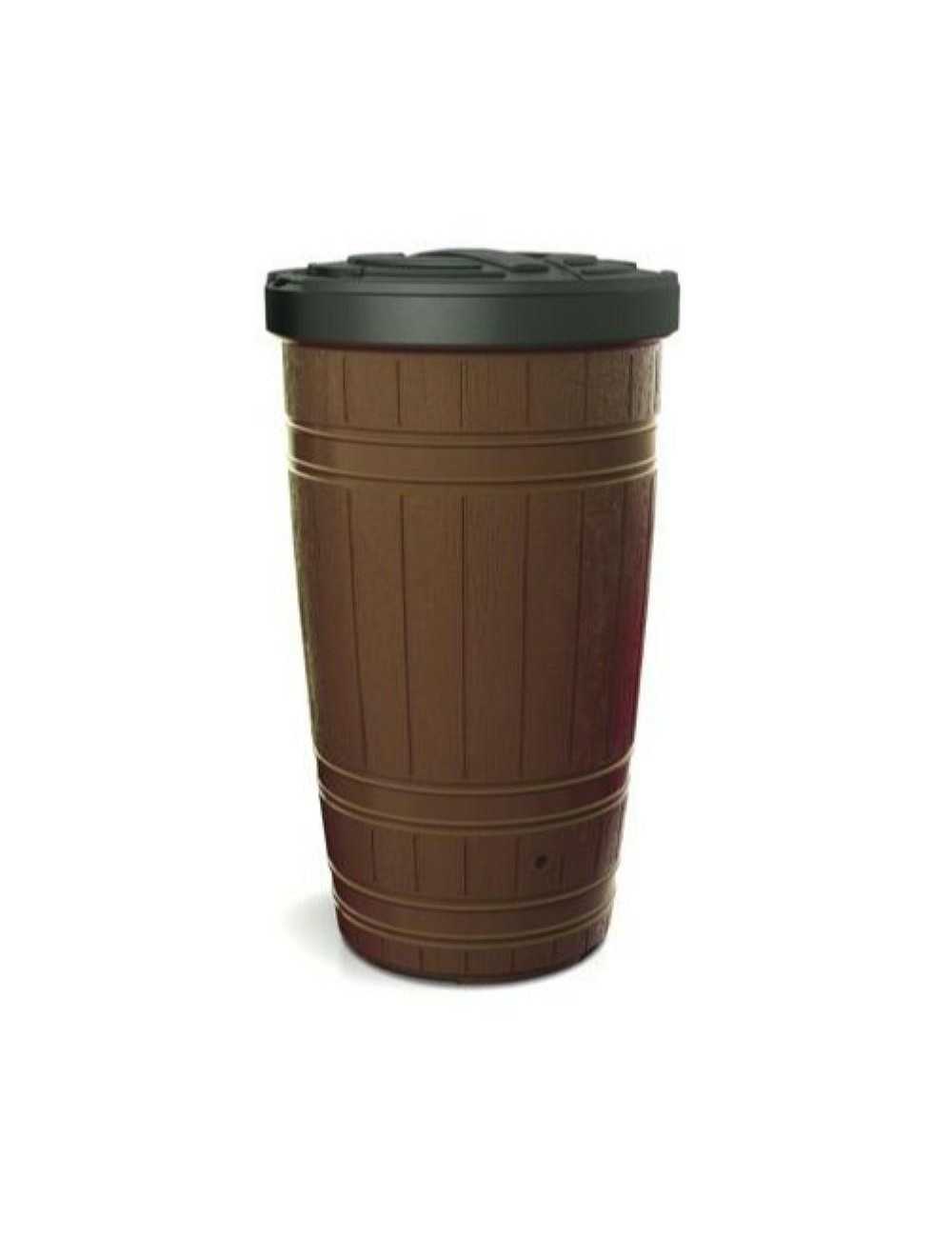 PROSPERPLAST POJEMNIK NA DESZCZÓWKĘ WOODCAN BRĄZ 265L