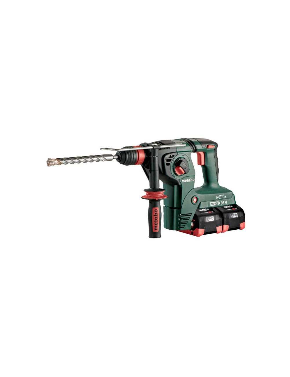 METABO MŁOT KHA 36-18 LTX 32 2x18V 4x8,0Ah LiHD 3,1J WALIZKA +5 DŁUT