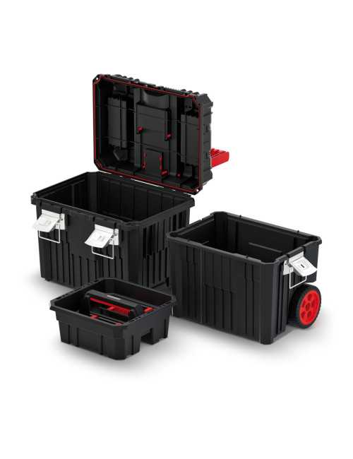 KISTENBERG SKRZYNKA NARZĘDZIOWA MOBILNA HEAVY METALOWE ZAPIĘCIA