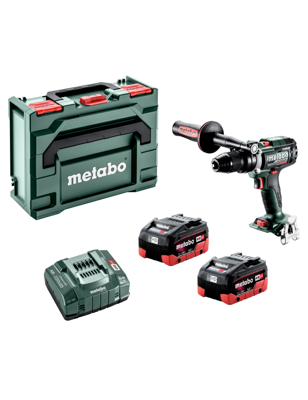 METABO WKRĘTARKA  BS18LTX-3 BL 2 x 5,5Ah LiHD METABOX