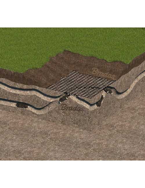 SIATKA UNIWERSALNA NA KRETY 1,00m x  50mb (40 m2)