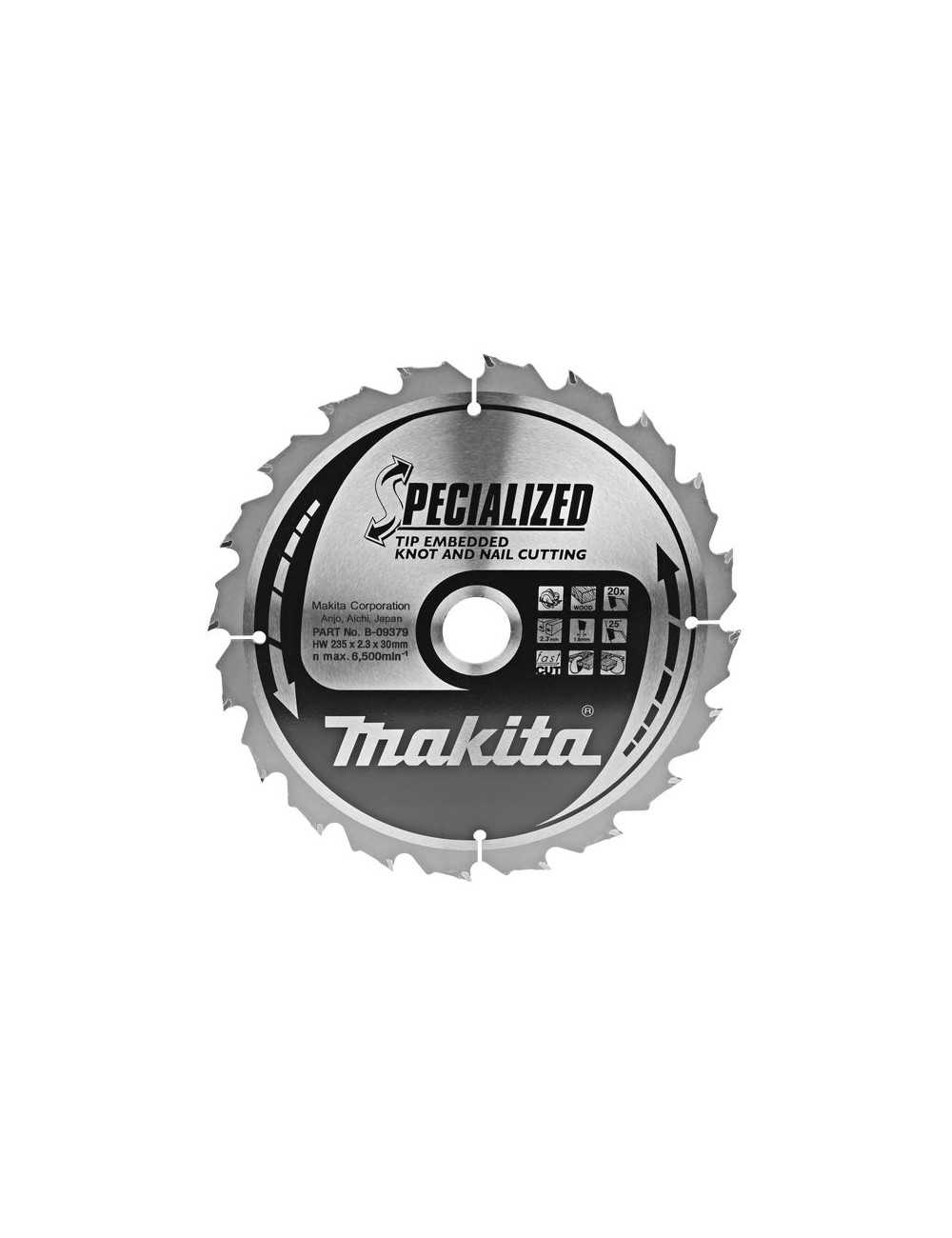 MAKITA PIŁA TARCZOWA  235x30x20Z SPECIALIZED