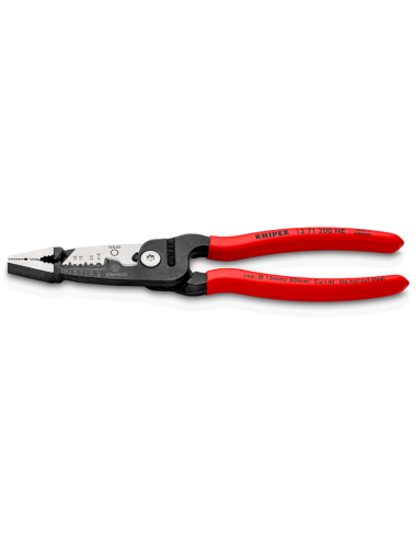 KNIPEX SZCZYPCE WIELOFUNKCYJNE DLA ELEKTRYKÓW DO KABLI METRYCZNYCH