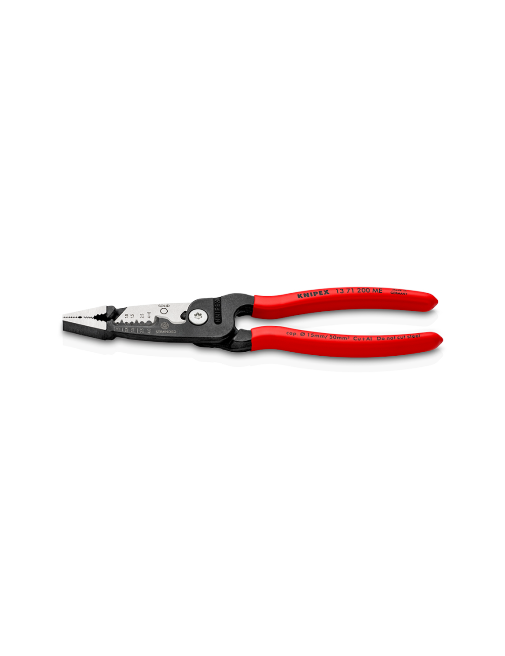 KNIPEX SZCZYPCE WIELOFUNKCYJNE DLA ELEKTRYKÓW DO KABLI METRYCZNYCH