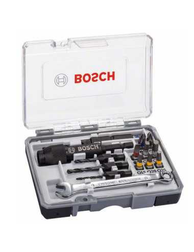 BOSCH ZESTAW WIERTEŁ+ KOŃCÓWKI 20szt.