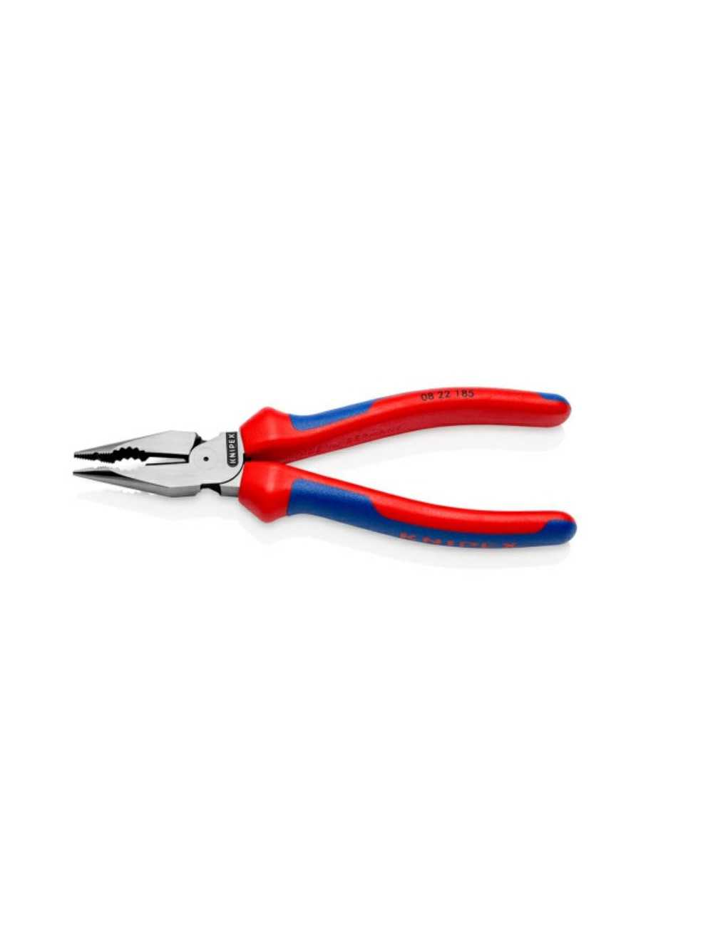 KNIPEX SZCZYPCE UNIWERSALNE Z OSTRO ZAKOŃCZONYMI SZCZĘKAMI 185mm KOMPONENT