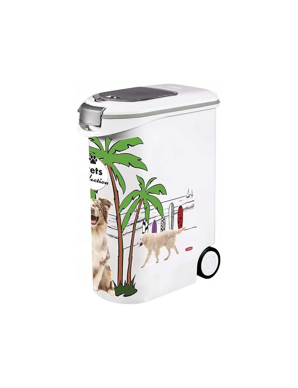 CURVER POJEMNIK DO PRZECHOWYWANIA KARMY 20KG PetLife 54l