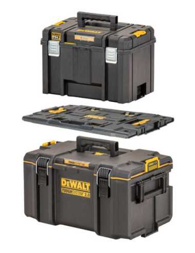 DEWALT SKRZYNIA TOUGH SYS.2,0 DS300 + ADAPTER + SKRZYNIA TSTAK VI