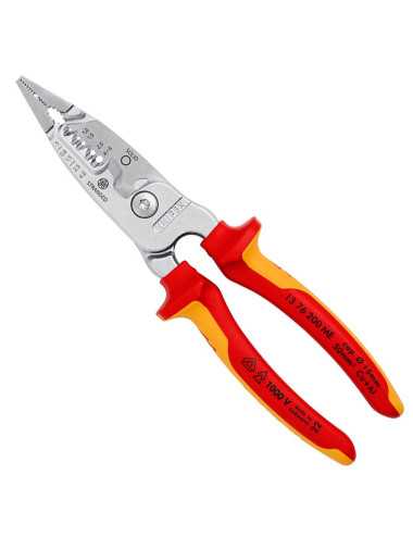 KNIPEX SZCZYPCE WIELOFUNKCYJNE DLA ELEKTRYKÓW DO KABLI METRYCZNYCH 1000V